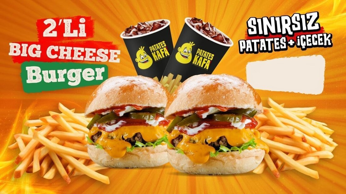 2'li Big Cheese Burger